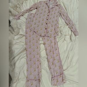 Posh Peanut Bamboo Long Sleeve Set - Ryleigh (Reindeer)